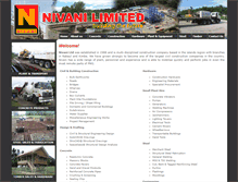 Tablet Screenshot of nivani.com.pg